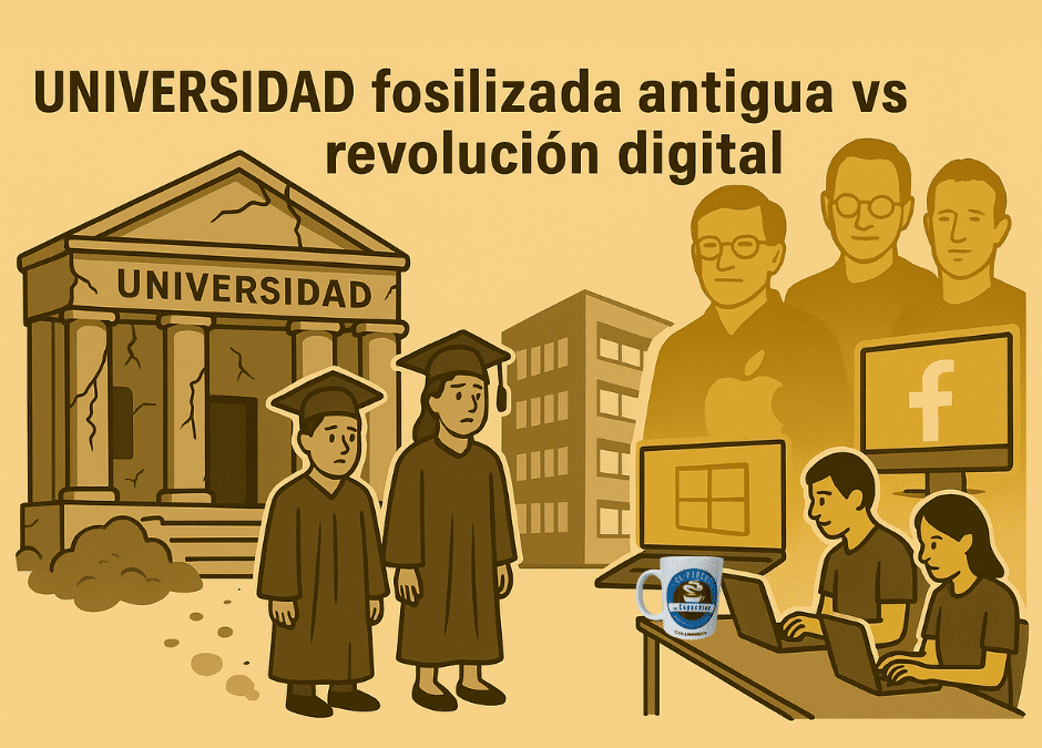 LA UNIVERSIDAD ATRAPADA POR EL PASADO