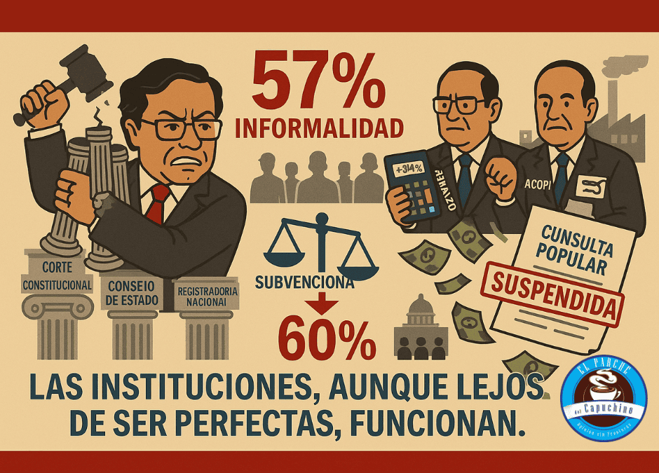 SON LAS INSTITUCIONES, ESTÚPIDO