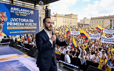 Abelardo de la Espriella, “El Tigre”, sería presidente en primera vuelta